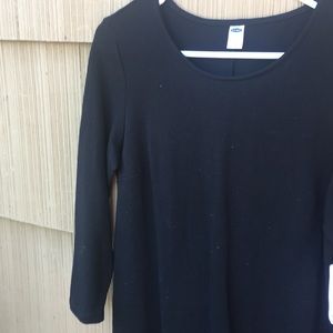 Black Cotton Old Navy Dress